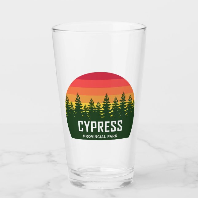 Cypress Provincial Park Glas (Vorderseite)