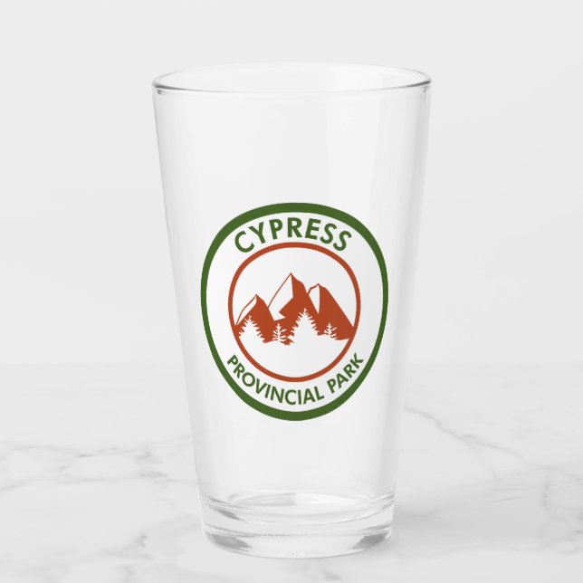 Cypress Provincial Park Glas (Vorderseite)