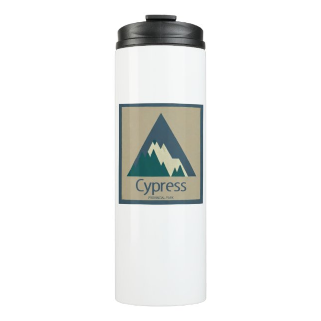 Cypress Provincial Park Rustic Thermosbecher (Vorderseite)