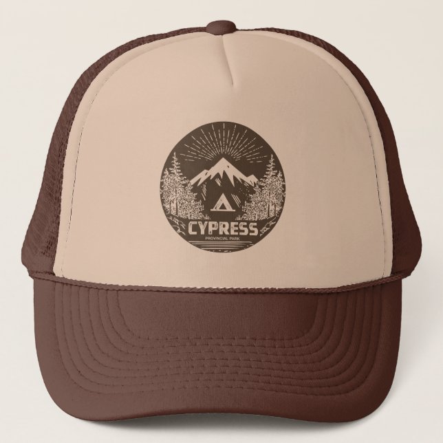 Cypress Provincial Park Truckerkappe (Vorderseite)