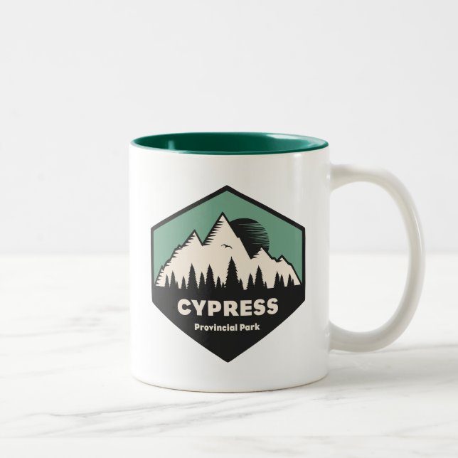 Cypress Provincial Park Zweifarbige Tasse (Rechts)
