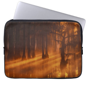 Cypress Trees   George Smith Staat Park Laptopschutzhülle