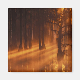 Cypress Trees George Smith Staat Park Magnet