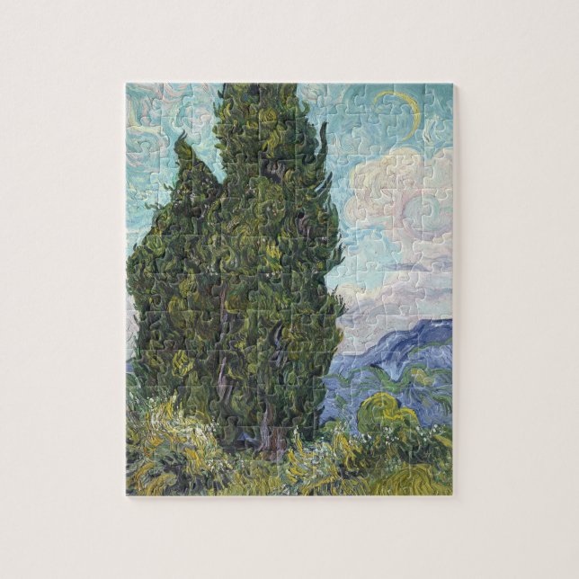 Cypresse von Van Gogh (Vertikal)