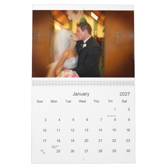 CyprusConfetti Hochzeits-Kalender Kalender (Jan 2027)