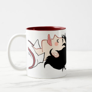 Cyril-Kuss-Tasse Zweifarbige Tasse