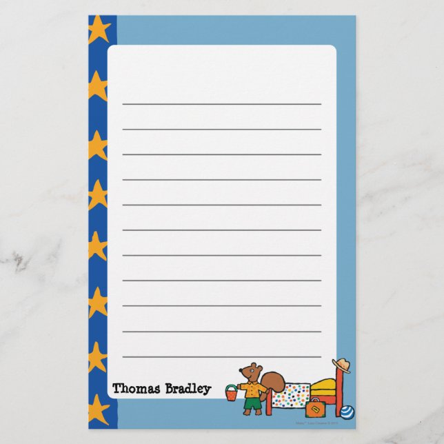 Cyril the Eichhörnchen on Vacation Briefpapier (Vorderseite)