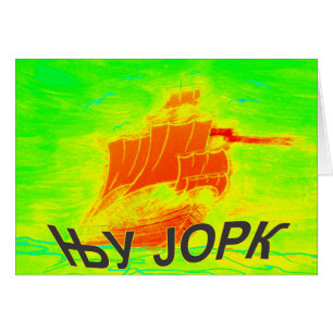 cyrillique de New York