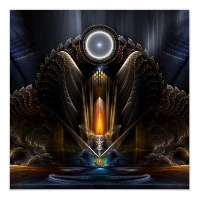 Cyritous, Temple - Orb von Karinos Perfektes Poste Poster (Vorderseite)