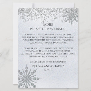 Cyrstal Snowflakes Hochzeitssymbol