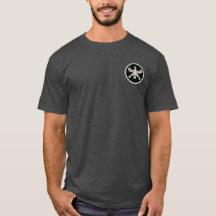 Cyrus das große schwarze u. weiße Siegel-Shirt T-Shirt