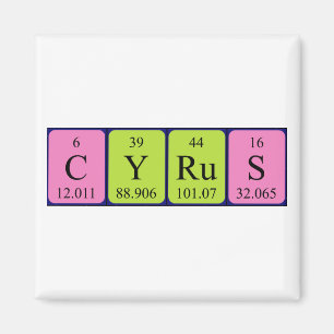 Cyrus Periodenmagnet Magnet