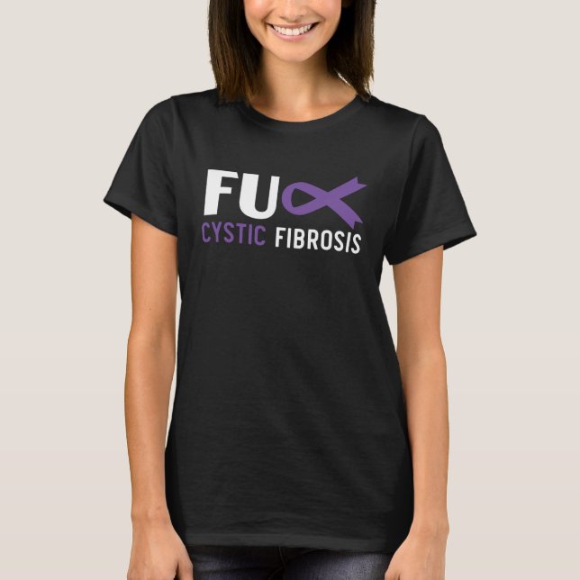 Cystic Fibrosis Warrior Cystic Fibrosis Awareness  T-Shirt (Vorderseite)