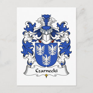 Czarnecki-Familienwappen Postkarte
