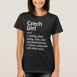CZECH GIRL CZECH REPUBLIC Country Roots Descent T-Shirt