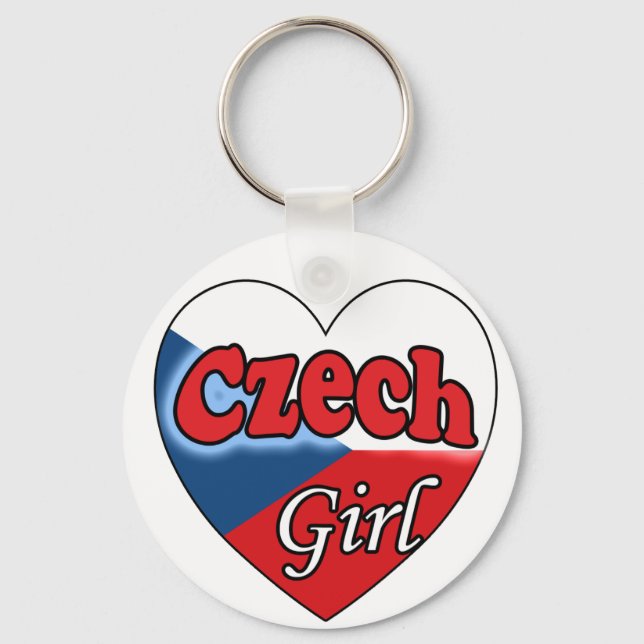 Czech Girl Schlüsselanhänger (Vorderseite)