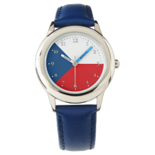 Czech Republic Flag Armbanduhr