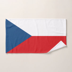 Czech Republic Flag Badhandtuch Set