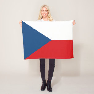 Czech Republic Flag Fleecedecke