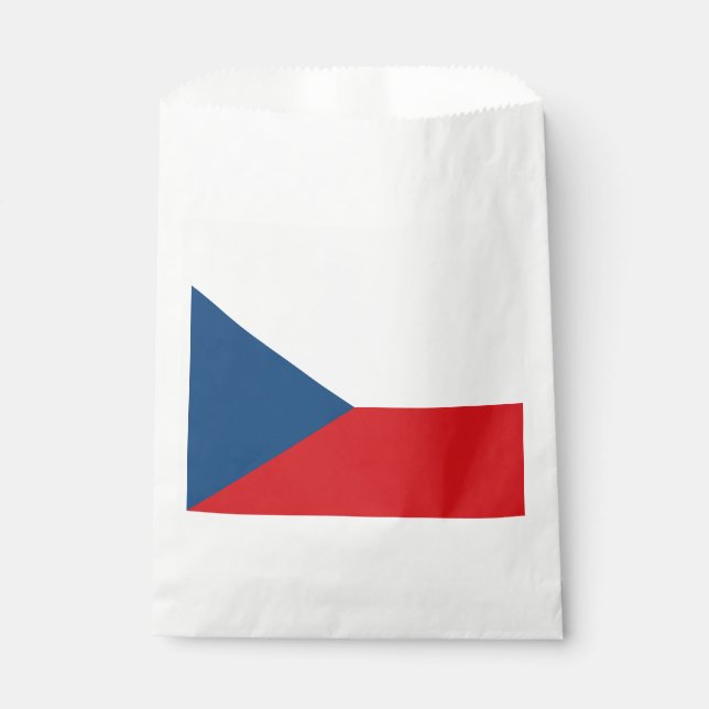 Czech Republic Flag Geschenktütchen (Vorderseite)