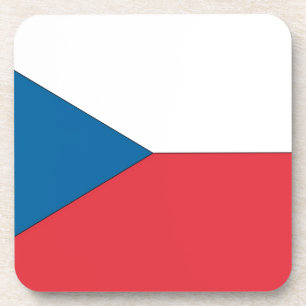 Czech Republic Flag Getränkeuntersetzer