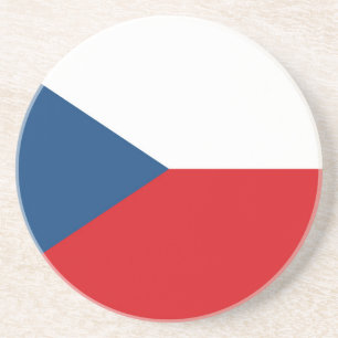 Czech Republic Flag Getränkeuntersetzer