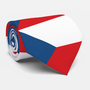 Czech Republic Flag Krawatte