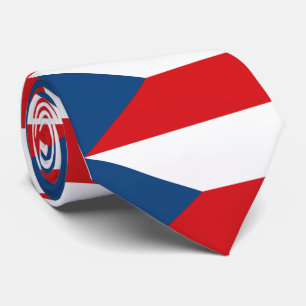 Czech Republic Flag Krawatte