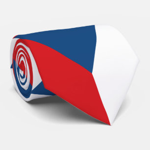 Czech Republic Flag Krawatte