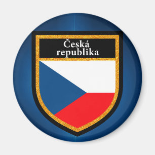 Czech Republic Flag Magnet