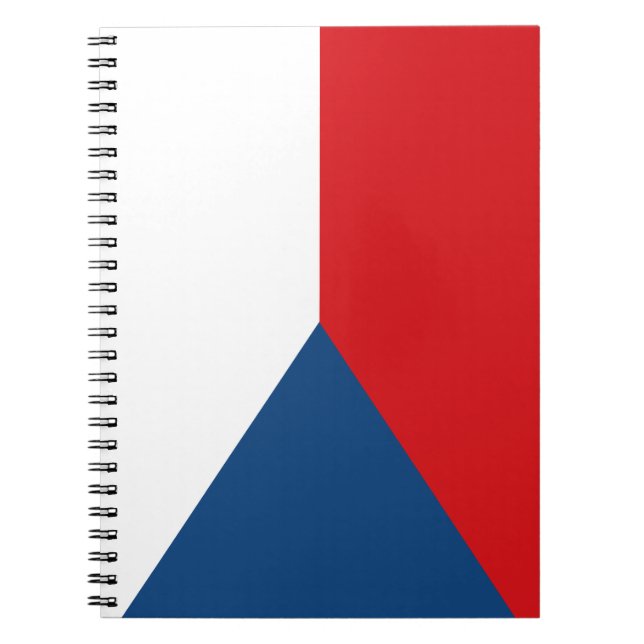 Czech Republic Flag Notizblock (Vorderseite)