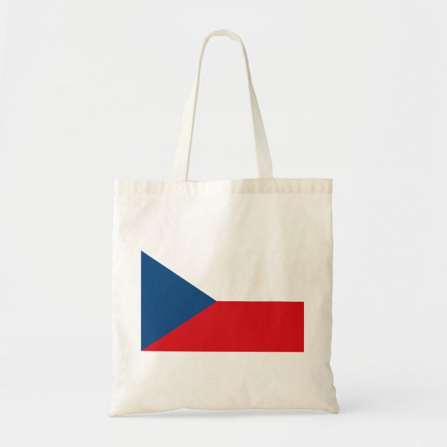 Czech Republic Flag Tragetasche (Vorne)