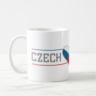 CZECH-Tasse - wählen Sie Stil & Farbe Kaffeetasse