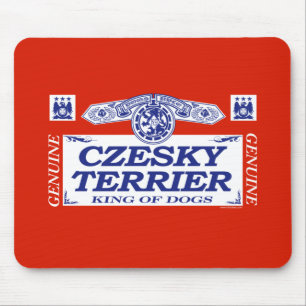 Czesky Terrier Mousepad