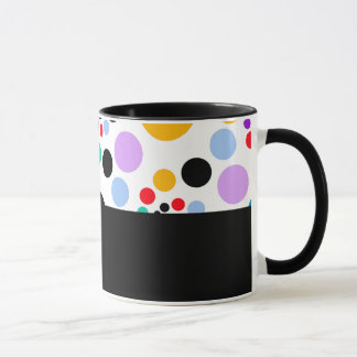 D01 - Tasse mit bunten Punkten