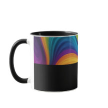 D12 - Tasse mit dunklen Wellen