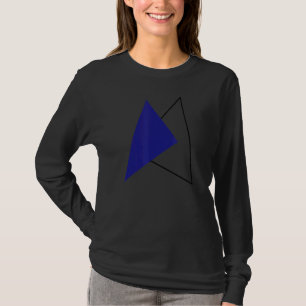 D18 Minimalismus Symbole Geometrische Linien Dreie T-Shirt