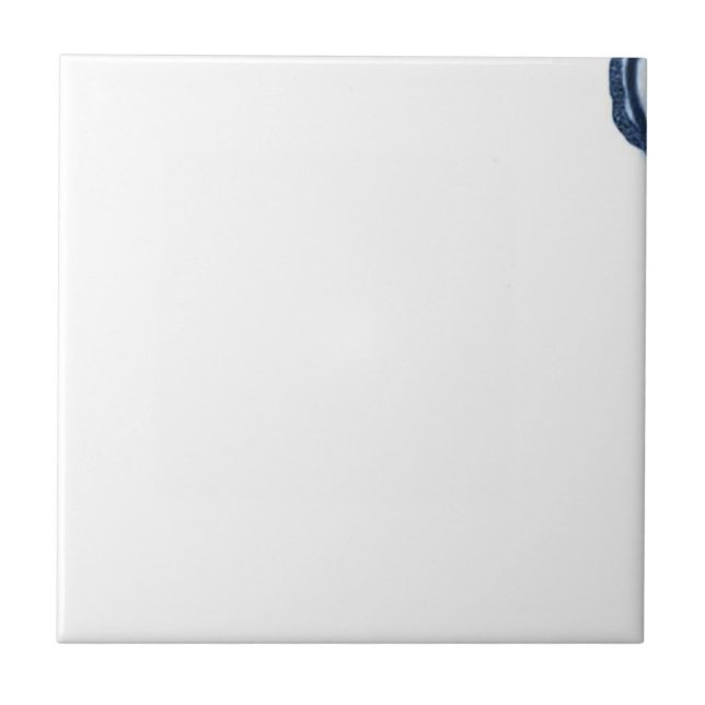 D1 - Delft-Korb-Wandfliese - D1 Fliese (Vorderseite)