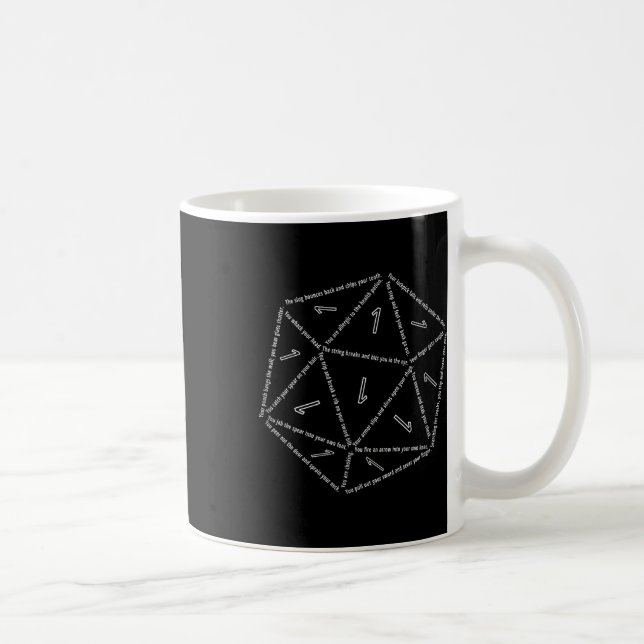 D20 Ausfall Kaffeetasse (Rechts)