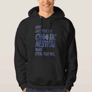 D20 Critical Roles Dice Tabletop Chaotic Neutral D Hoodie