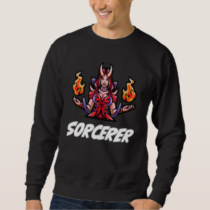 D20 Rpg Dragons Tabletop Dungeon Class Sorcerer Sweatshirt