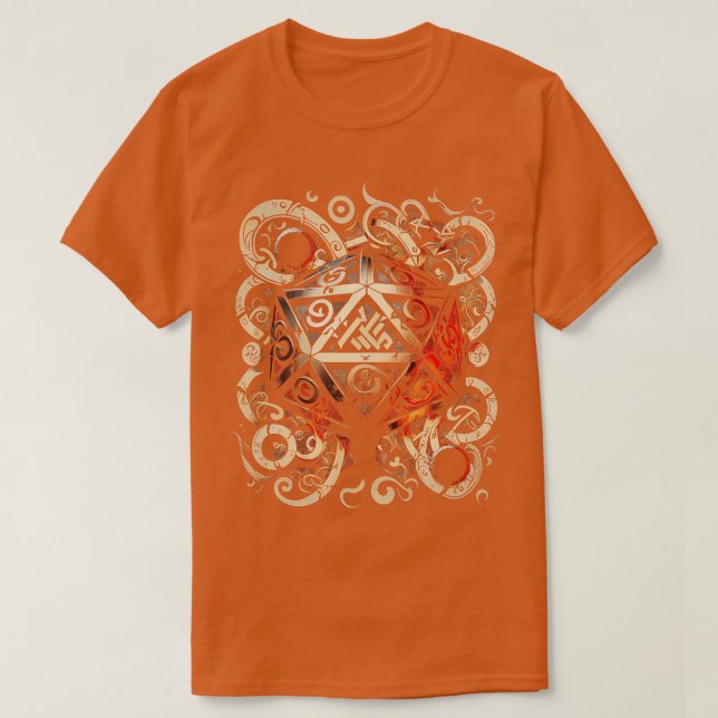 D20 Von Resolute T-Shirt (Design vorne)
