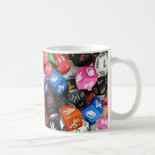 d20 Würfel Kaffeetasse