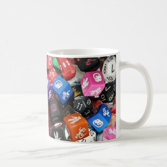 d20 Würfel Kaffeetasse (Rechts)