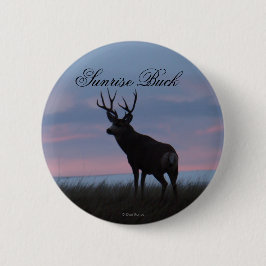 D3 Mule Deer Buck Sunrise Buck Button
