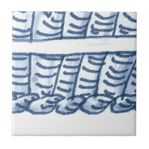 D4 - Delft-Korb-Wandfliese - D4 Fliese