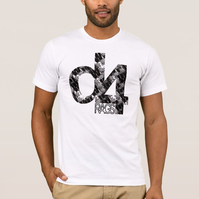 D4 Rags/MWA - Klassiker (Übergang) (Weiß) T-Shirt (Vorderseite)