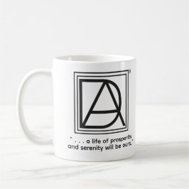 D.A. Logo-Tasse Kaffeetasse