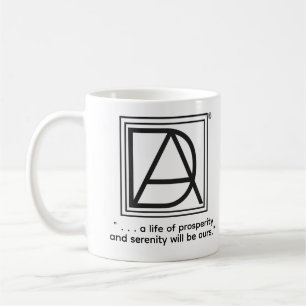 D.A. Logo-Tasse Kaffeetasse