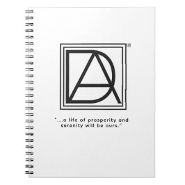 D.A.-Spiralnotizbuch Notizblock